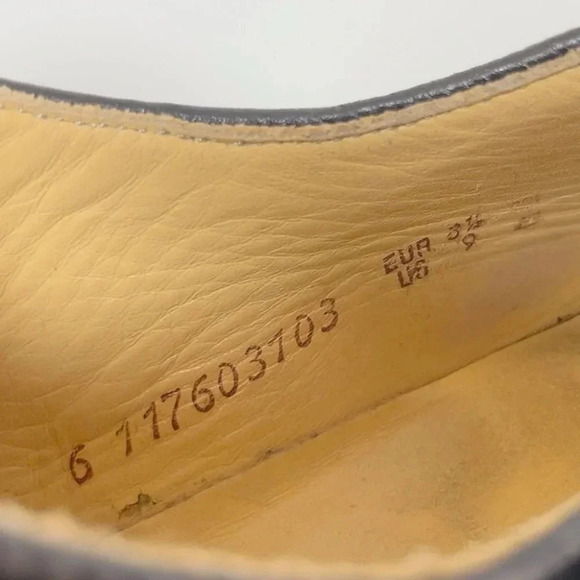 Heschung Suede Black Low Top Oxford Lace Up Shoes - Picture 9 of 14